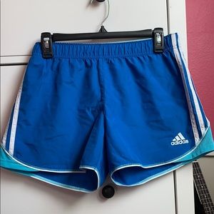 (M) Blue Adidas Workout Shorts